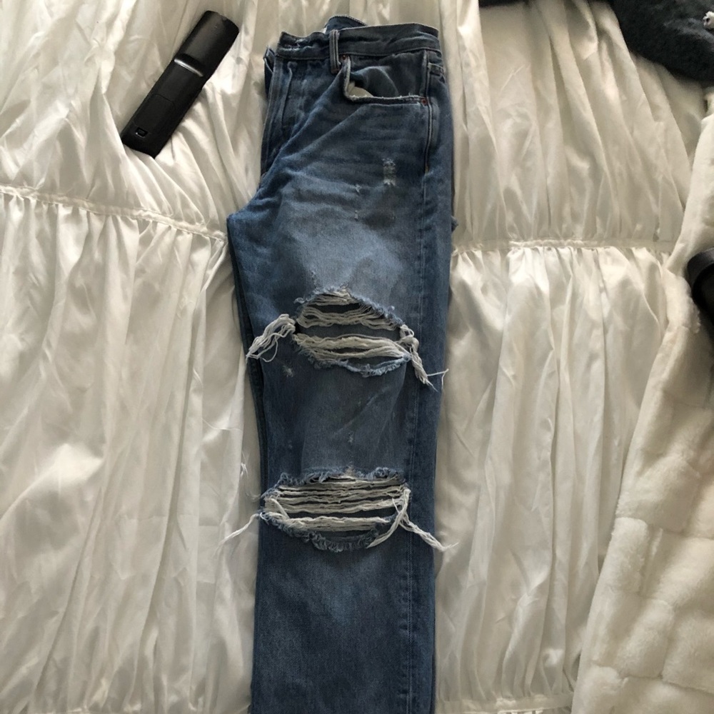 GRLFRND Karolina butt slit jeans